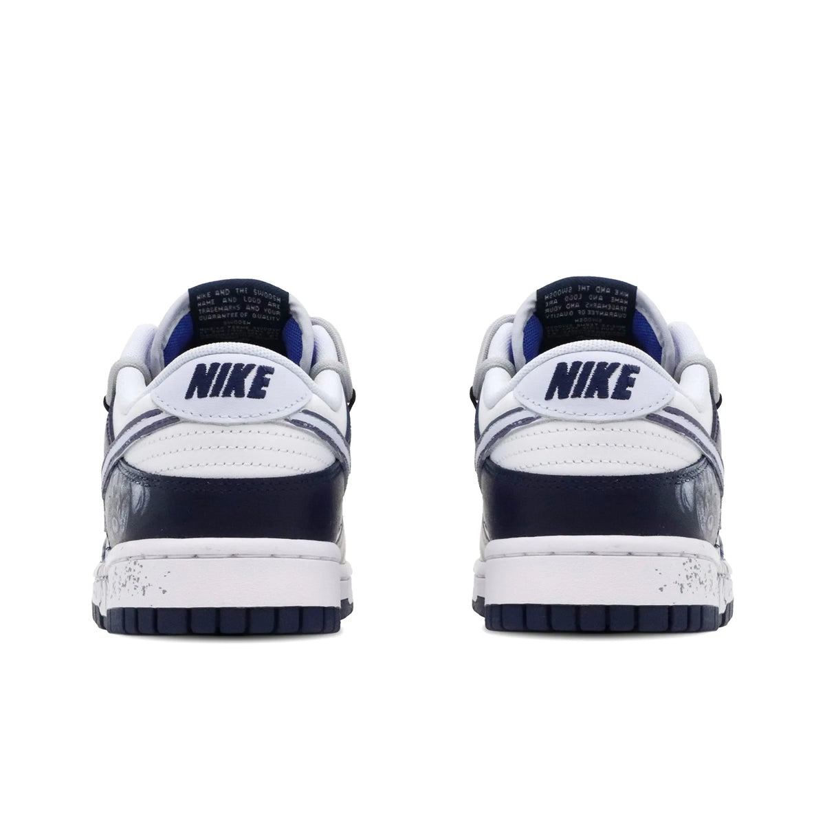 [Custom Trust The Bear] Dunk Low Skateboard Shoes Unisex Beige/Blue