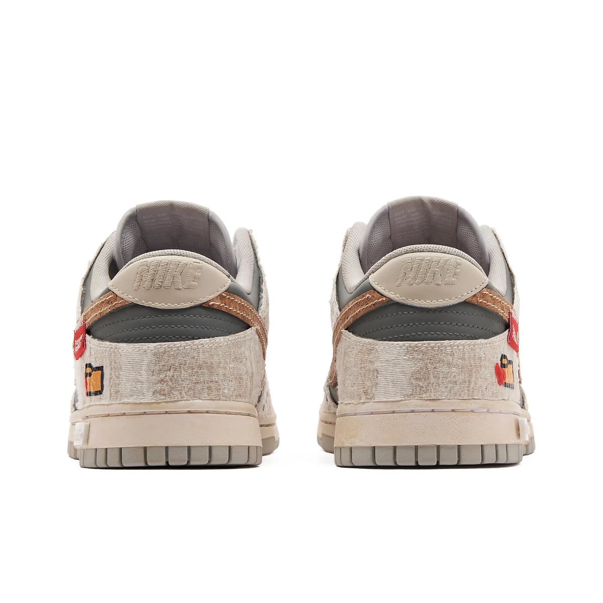 [Custom Heartfelt Email] Dunk Skateboarding Shoes Unisex Brown/Gray