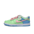 [Custom Candy] Dunk Skateboarding Shoes Unisex Low-top Green/Pink