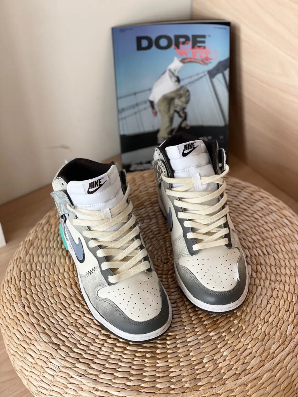 Surging Waves - Unisex Dunk High CNY Custom