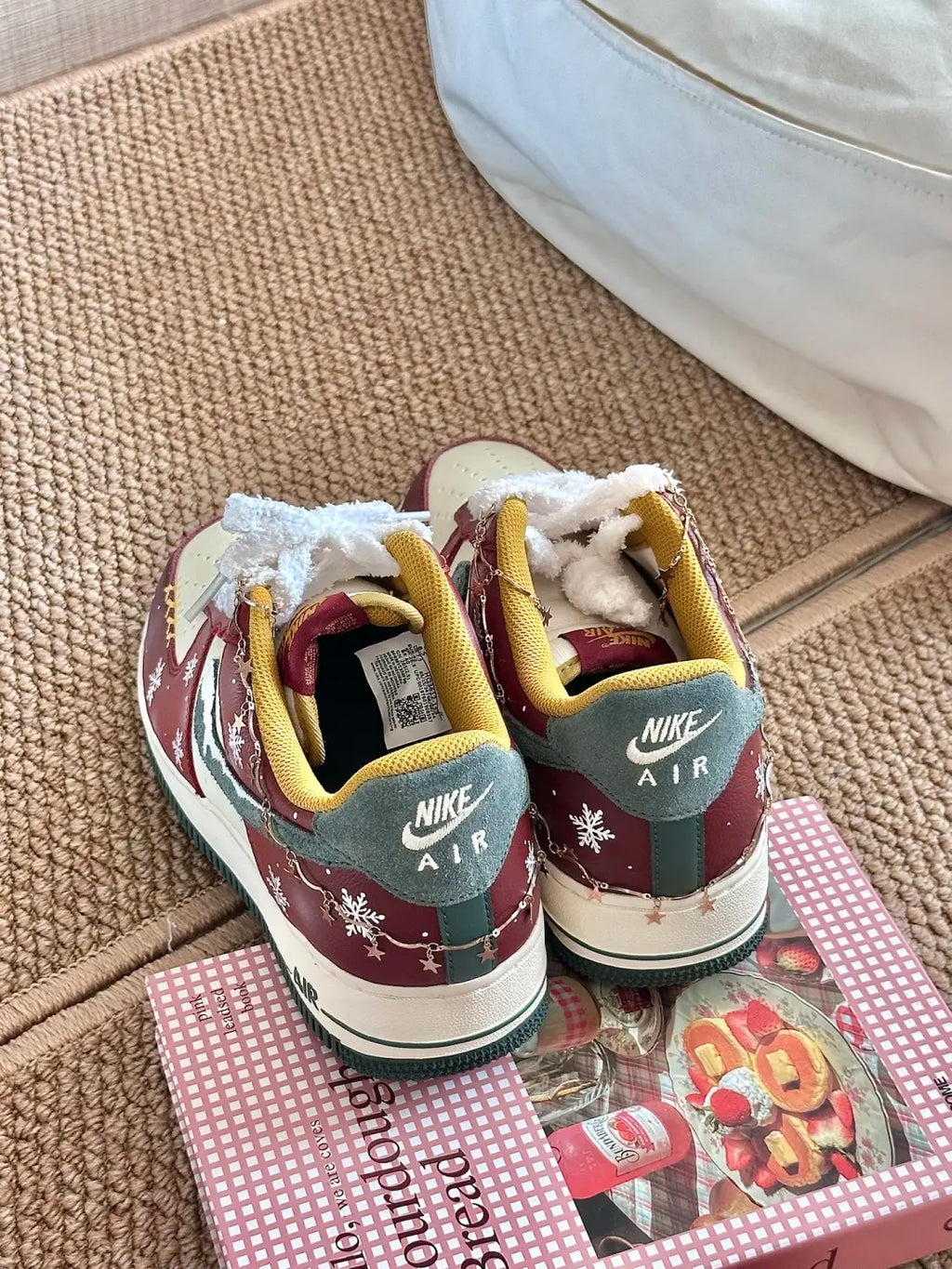 [Customized Christmas Sonata] Air Force 1 Low-top Shoes Unisex Sneakers