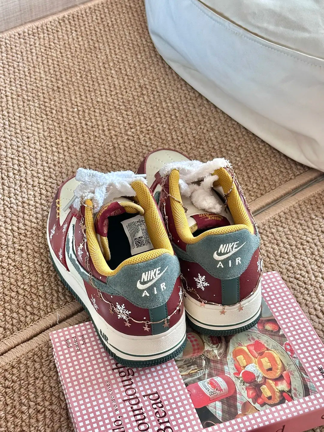 [Customized Christmas Sonata] Air Force 1 Low-top Shoes Unisex Sneakers