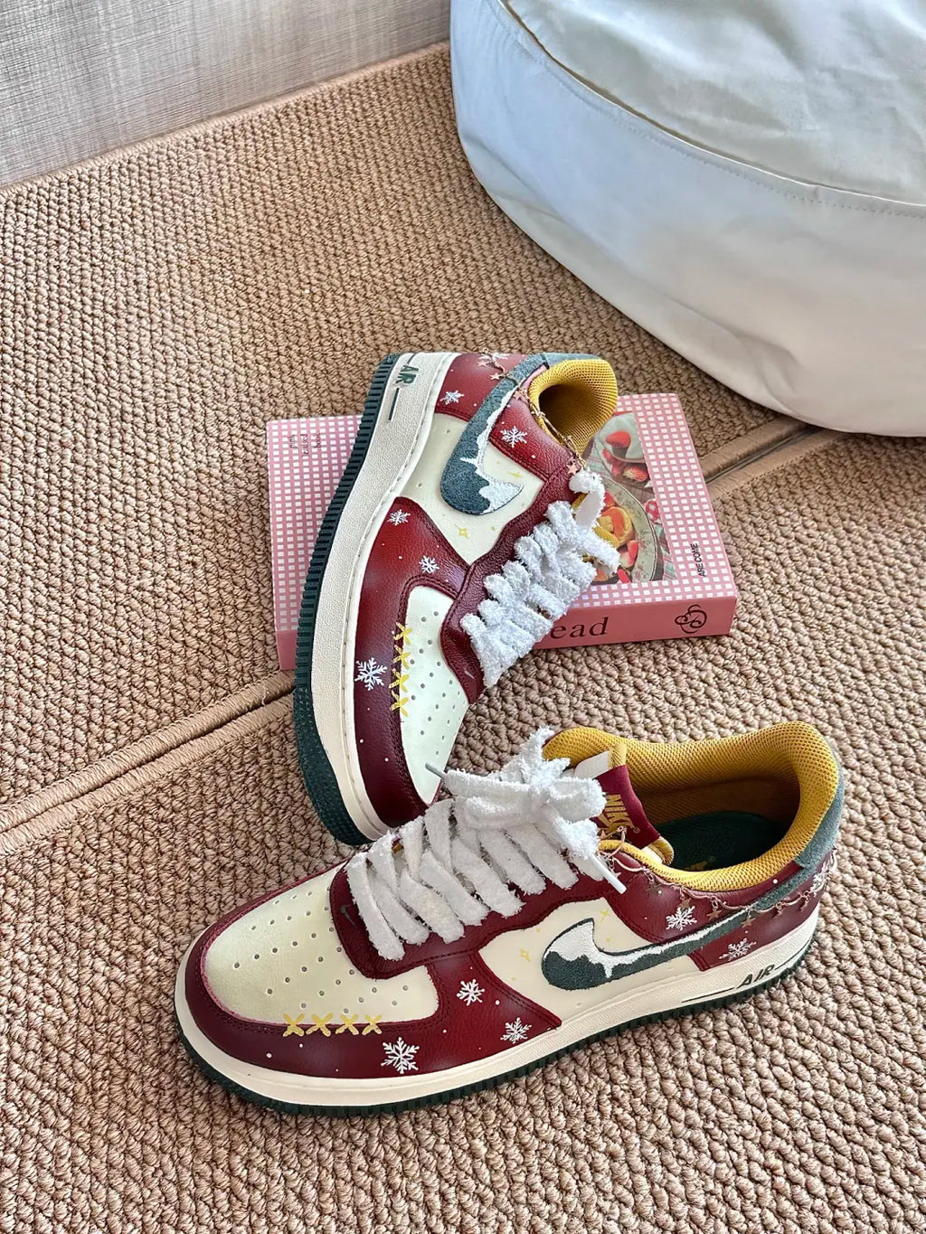 [Customized Christmas Sonata] Air Force 1 Low-top Shoes Unisex Sneakers