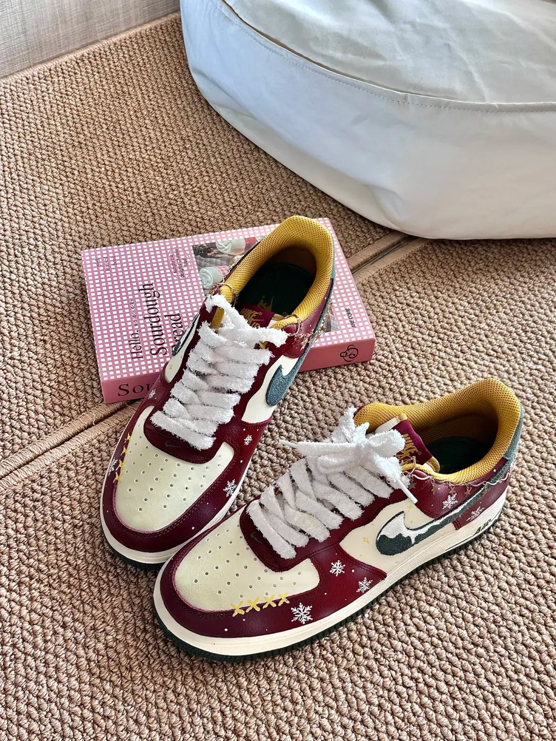[Customized Christmas Sonata] Air Force 1 Low-top Shoes Unisex Sneakers