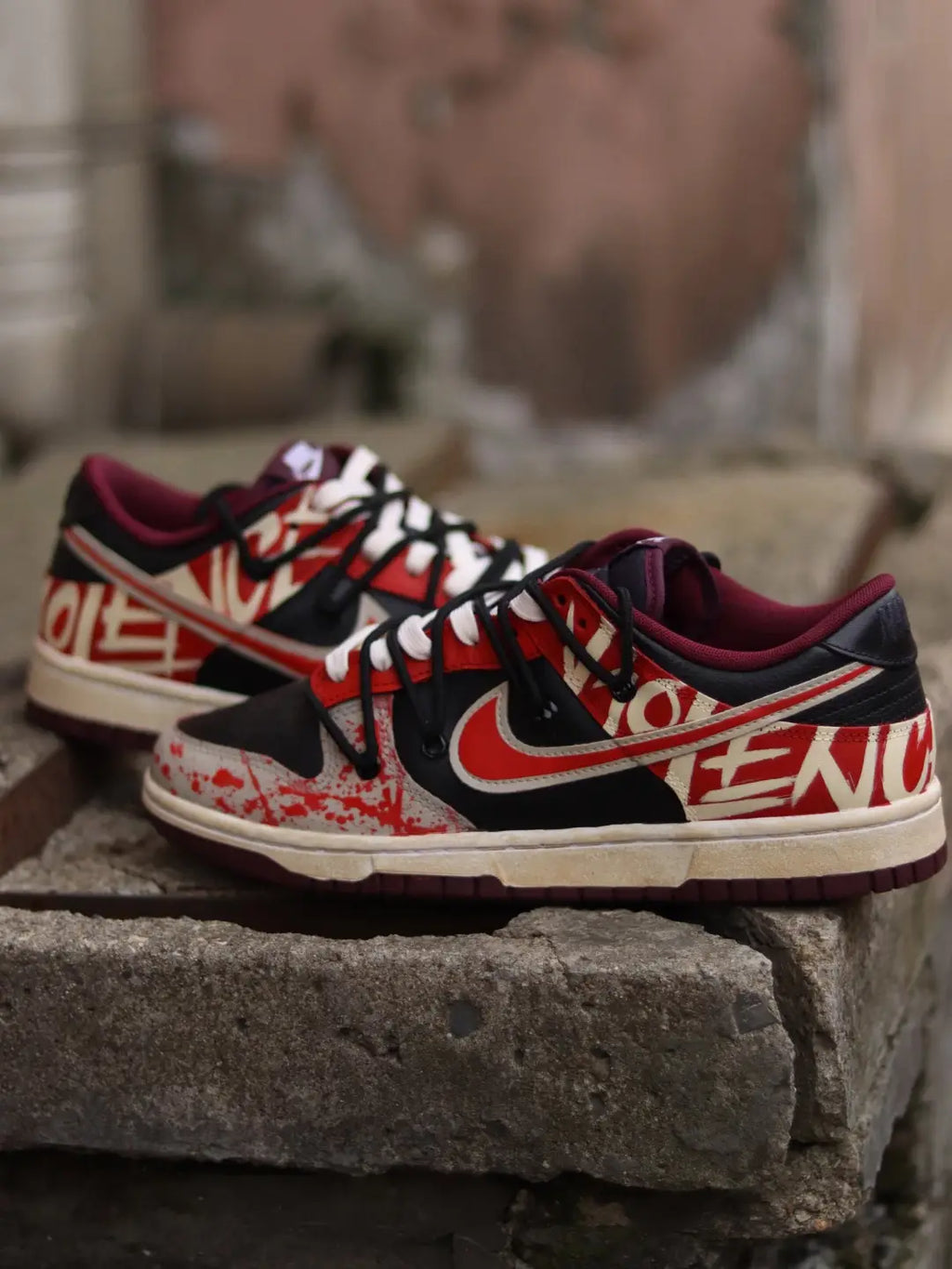 [Custom Violent Aesthetics] Dunk Skateboarding Shoes Unisex