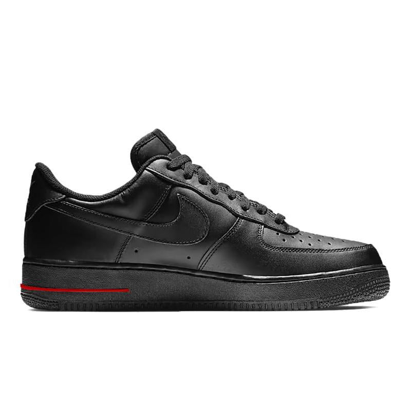 [Custom Men's Bloodstained Teeth 2.0]  Air Force 1 Skateboarding Shoes Men Low-top Black