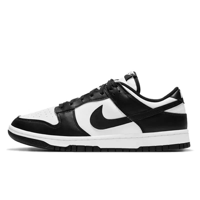 [Custom Sunset]  Dunk Skateboarding Shoes Unisex Low-top Orange/Black