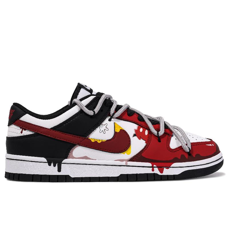 [Custom Halloween Romance]  Dunk Skateboarding Shoes Unisex