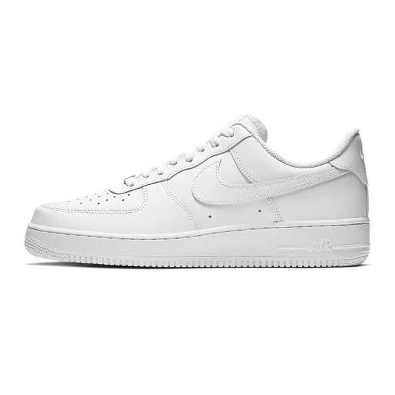 [Custom Gray, Steeped In Text] Air Force 1 Low Skate Shoes Unisex