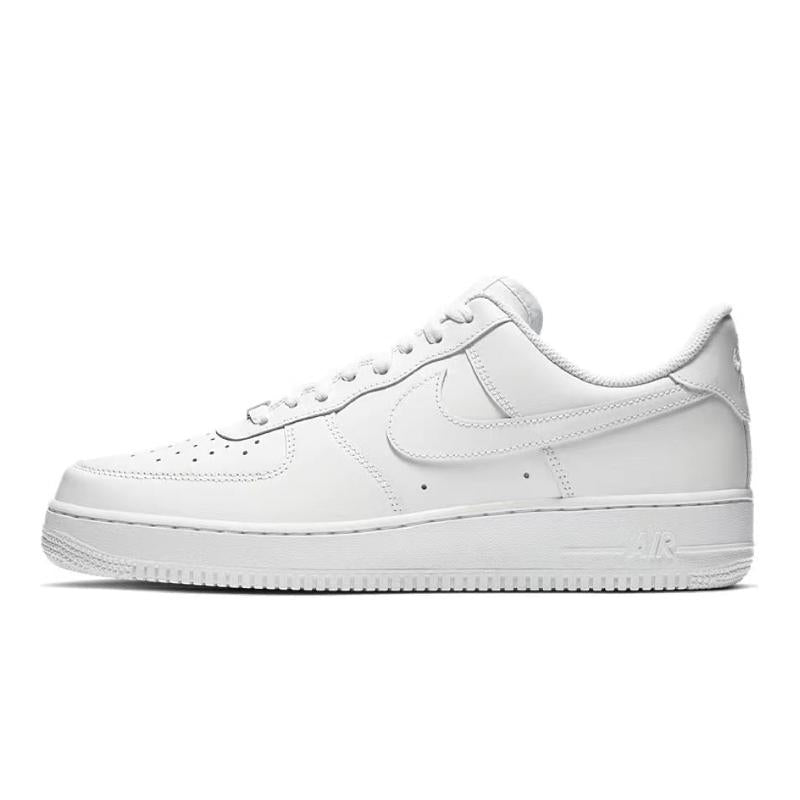 [Custom The scene of the same style for both men and women to recall]  Air Force 1 Skateboard Shoes Men Low-Top White Black