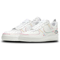 Keep The Soul Free -  Air Force 1 Skateboarding Shoes Unisex Low-top White