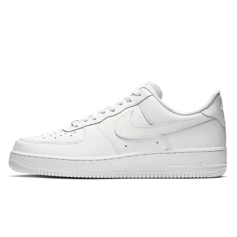 [Custom Color Graffiti]  Air Force 1 Skateboarding Shoes Men Low-top Red
