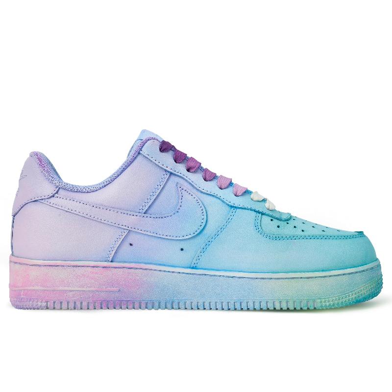 [Custom Colored Neon]  Air Force 1 Skateboarding Shoes Men