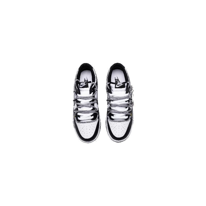 [Custom General energy]  Dunk Skateboarding Shoes Unisex Low-top White