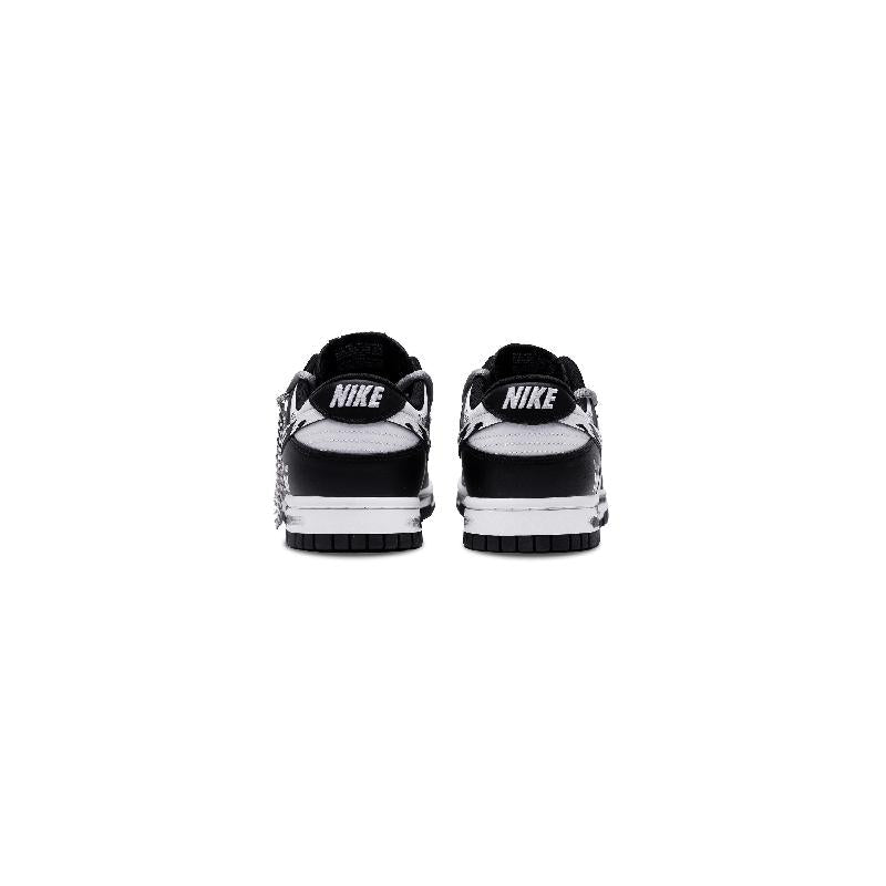 [Custom General energy]  Dunk Skateboarding Shoes Unisex Low-top White