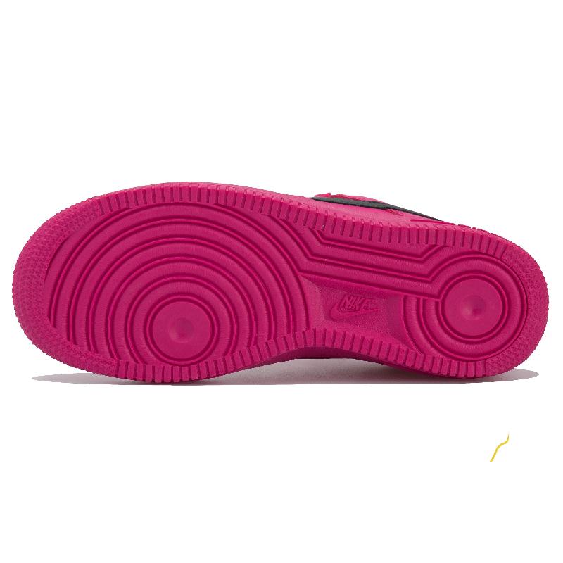 [Custom Rose pink double-hook]  Air Force 1 Skateboarding Shoes Women's