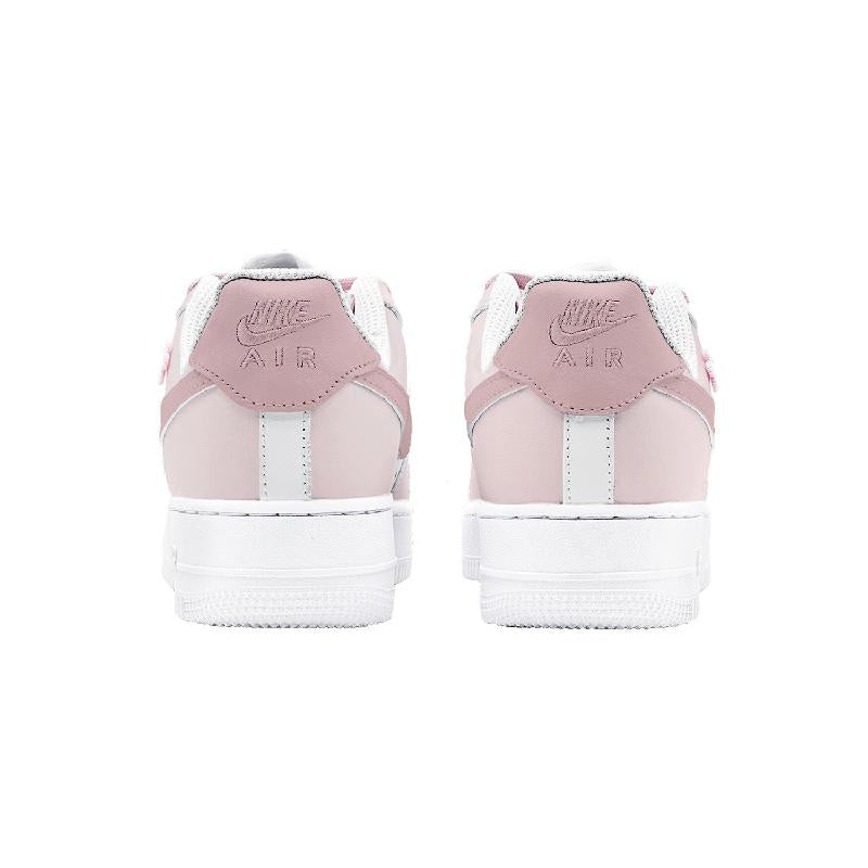 [Custom Flower Language]  Air Force 1 Skateboarding Shoes Women's Low-top Chalk White