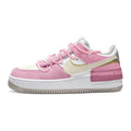 [Custom Sakura Pudding]  Air Force 1 Skateboarding Shoes Women's Low-top Beige