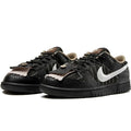 [Custom The Suit-suit thug]  Dunk Skateboarding Shoes Unisex Low-top Black