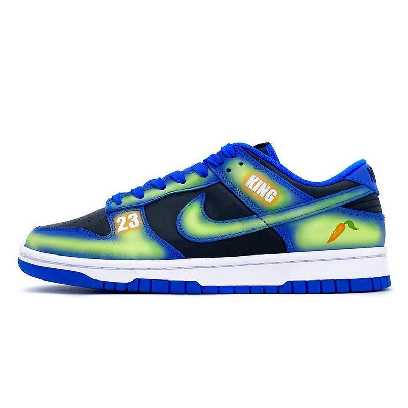 [Custom James made a Slam Dunk for Bugs Bunny in the air]  Dunk Skateboarding Shoes Men