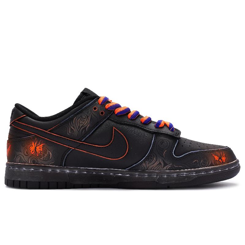 [Custom Male golden spotted butterfly]  Dunk Skateboarding Shoes Men