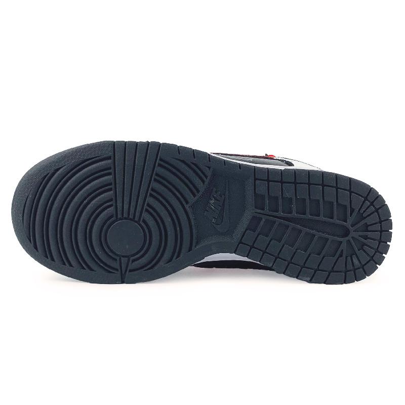 [Custom Men's and women's Racing clubs]  Dunk Skateboarding Shoes Unisex Low-top Black