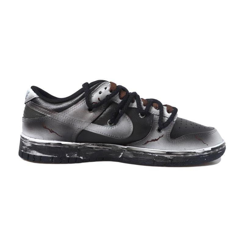 [Custom The smiling with a sticker]  Dunk Skateboarding Shoes Men