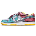 [Custom Shark blue gray red S-BOX]  Dunk Skateboarding Shoes Men