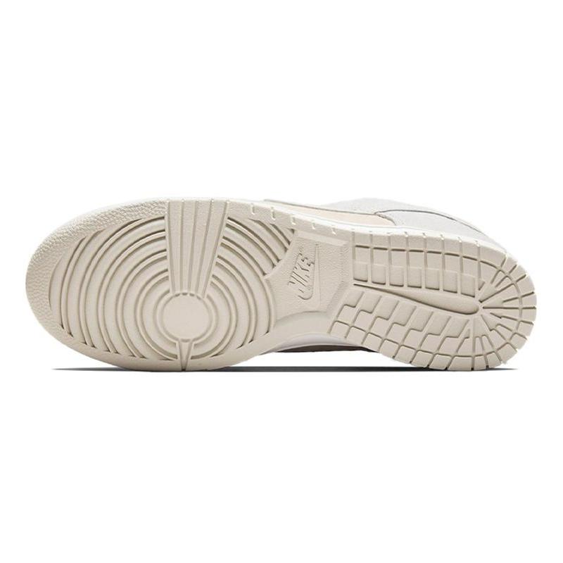 [Custom Men's beige and red lucky ones]  Dunk Skateboarding Shoes Men