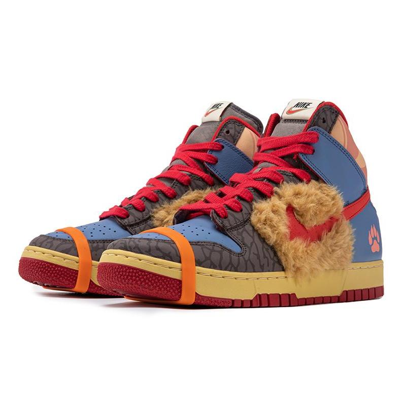 [Custom A combination of male and female bear dads]  Dunk Skateboarding Shoes Unisex