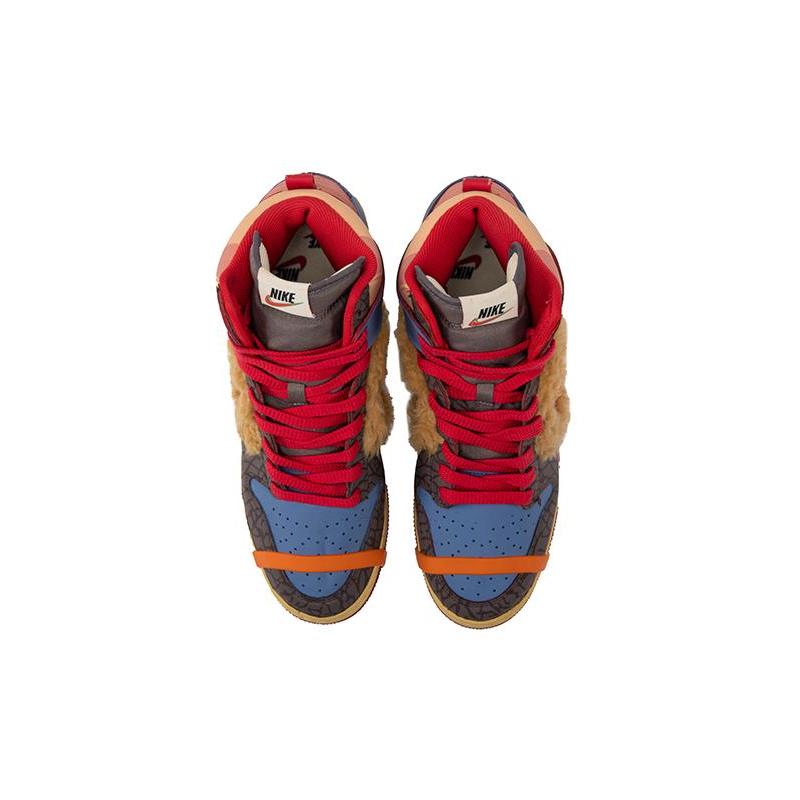 [Custom A combination of male and female bear dads]  Dunk Skateboarding Shoes Unisex