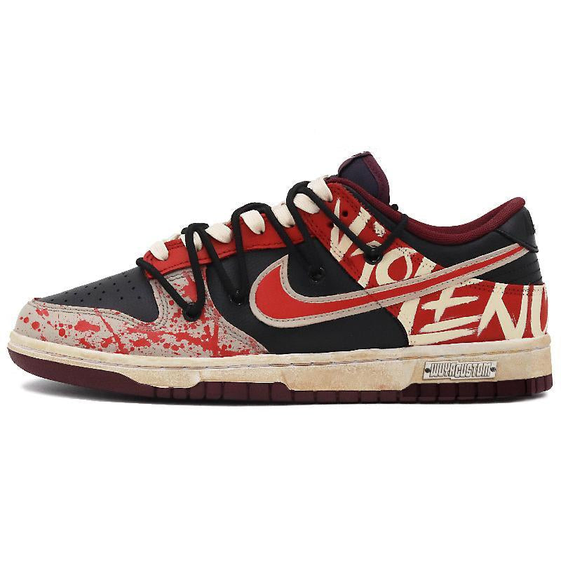 [Custom Male style of violent aesthetics]  Dunk Skateboarding Shoes Men