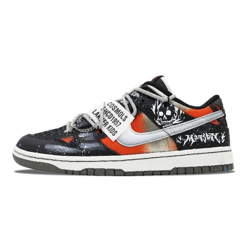 [Custom Male Soul Flame]  Dunk Skateboarding Shoes Men