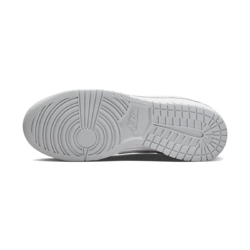 [Custom White 2D hand-drawn pictures]  Dunk Skateboarding Shoes Men Low-top White/yellow/black