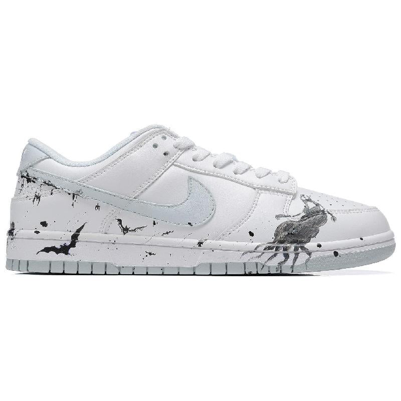[Custom Halloween Ghost Castle]  Dunk Skateboarding Shoes Men