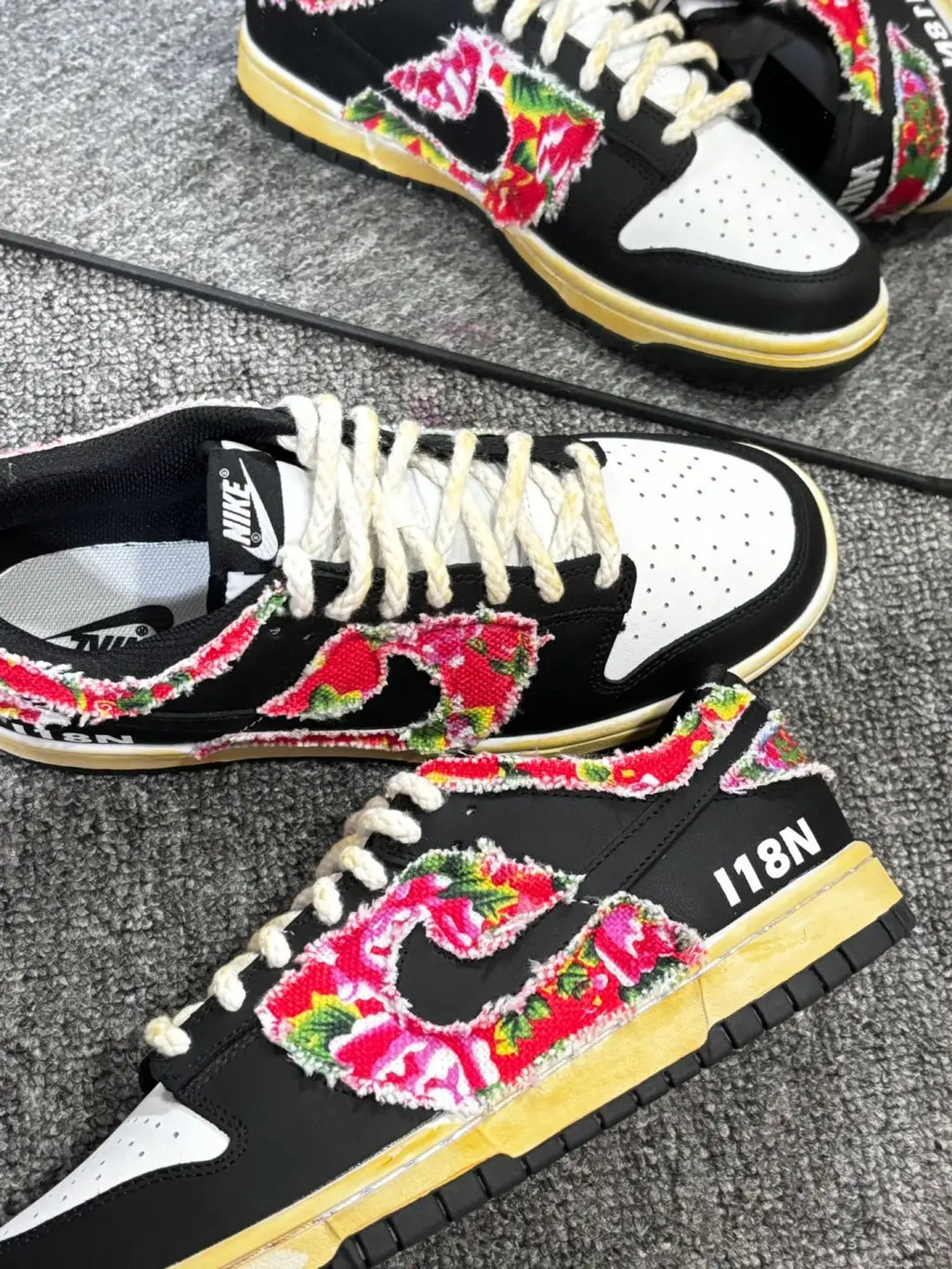 [Custom Northeast Magnolia]  Dunk Skateboarding Shoes Unisex