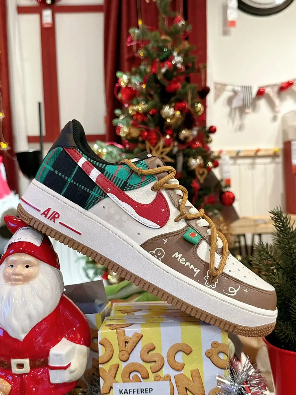 [Customized Winter Prelude] Air Force 1 Low-top Shoes Unisex Christmas Collection