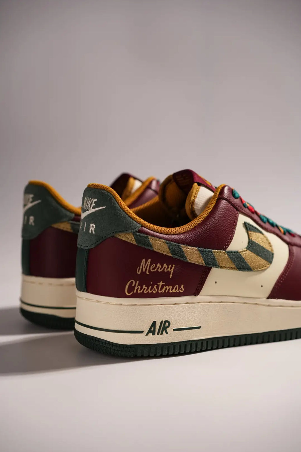 [Customized Gilded Starry Night] Air Force 1 Low-top Shoes Unisex Christmas Collection