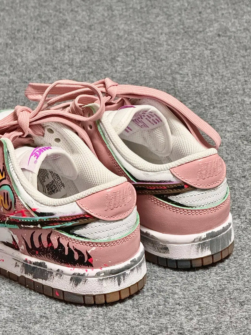 [Custom Smiley Face] Air Force 1 Skateboarding Shoes Unisex