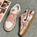 [Custom Smiley Face] Air Force 1 Skateboarding Shoes Unisex