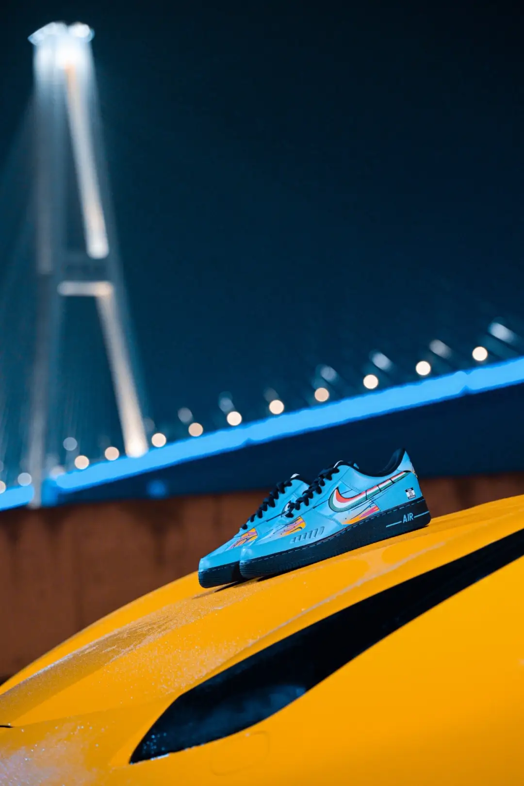 [Customized Sports Car Fr Track] Air Force One Of One dream car Shoes Unisex