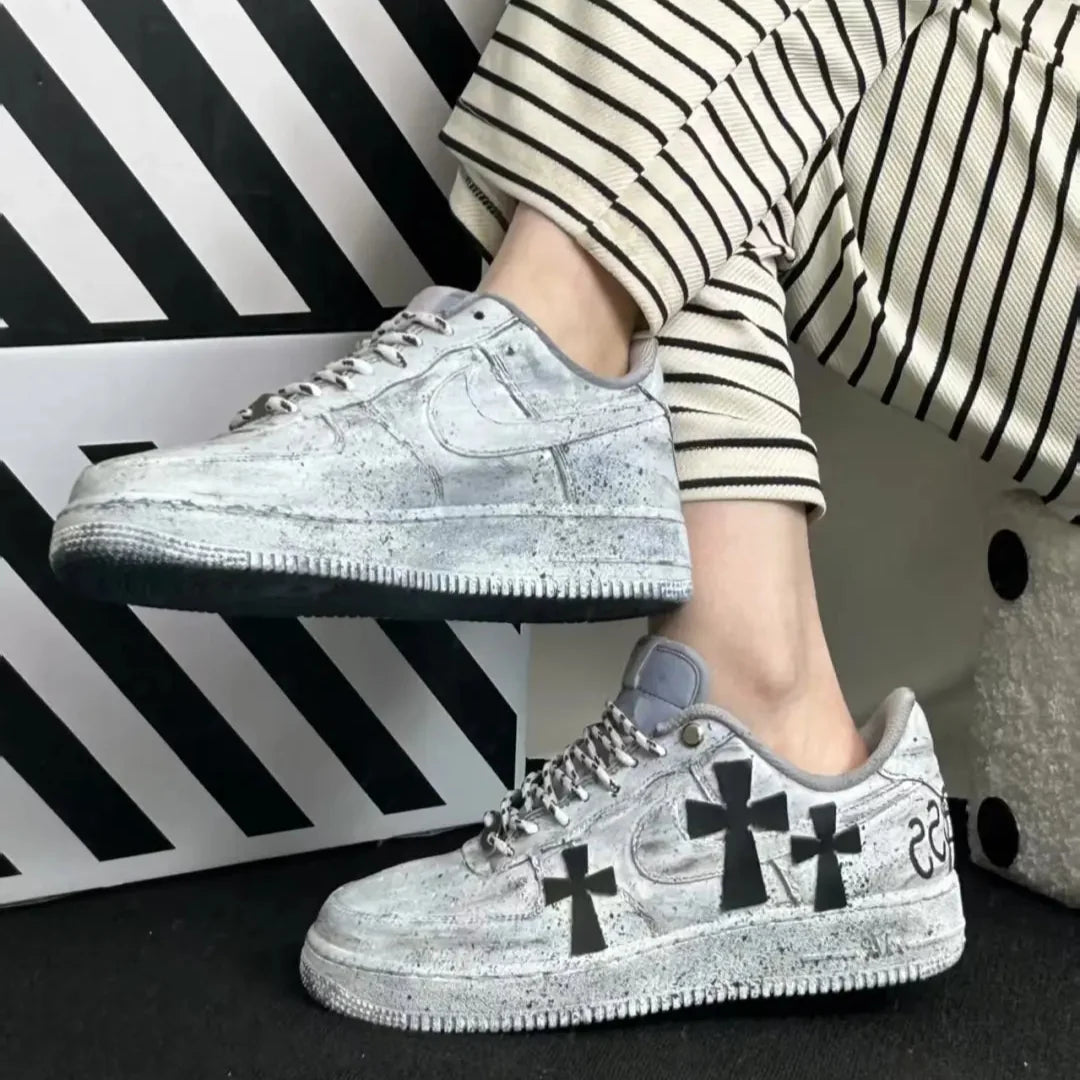 [Custom Bells] Air Force 1 Skateboarding Shoes Unisex