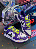 [Custom Evangelion] Dunk Retro Men's  Skateboarding Shoes Purple
