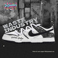 [Custom The male version of "Soul Broken on the Blue Bridge"]  Dunk Skateboarding Shoes Men