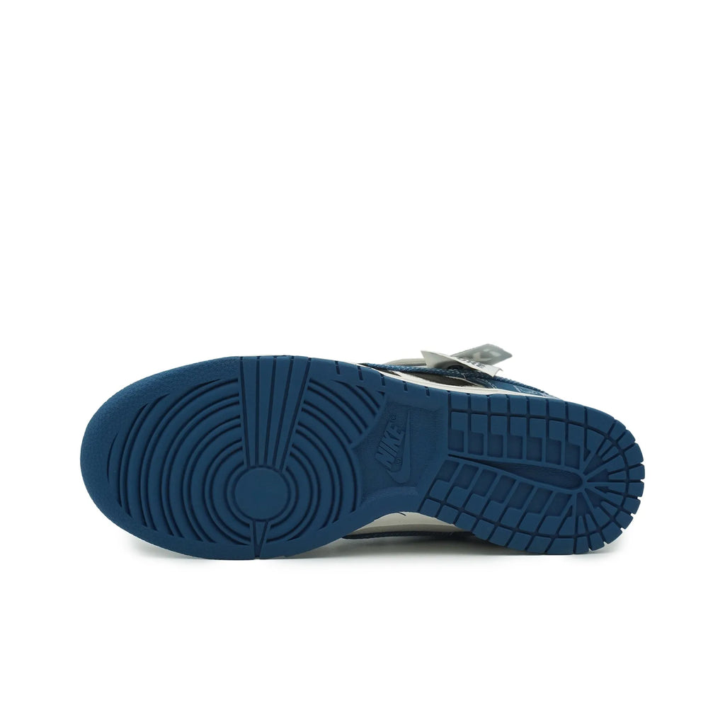 [Custom Blue Jean Rider] Dunk Low Skateboard Shoes Unisex Denim Style