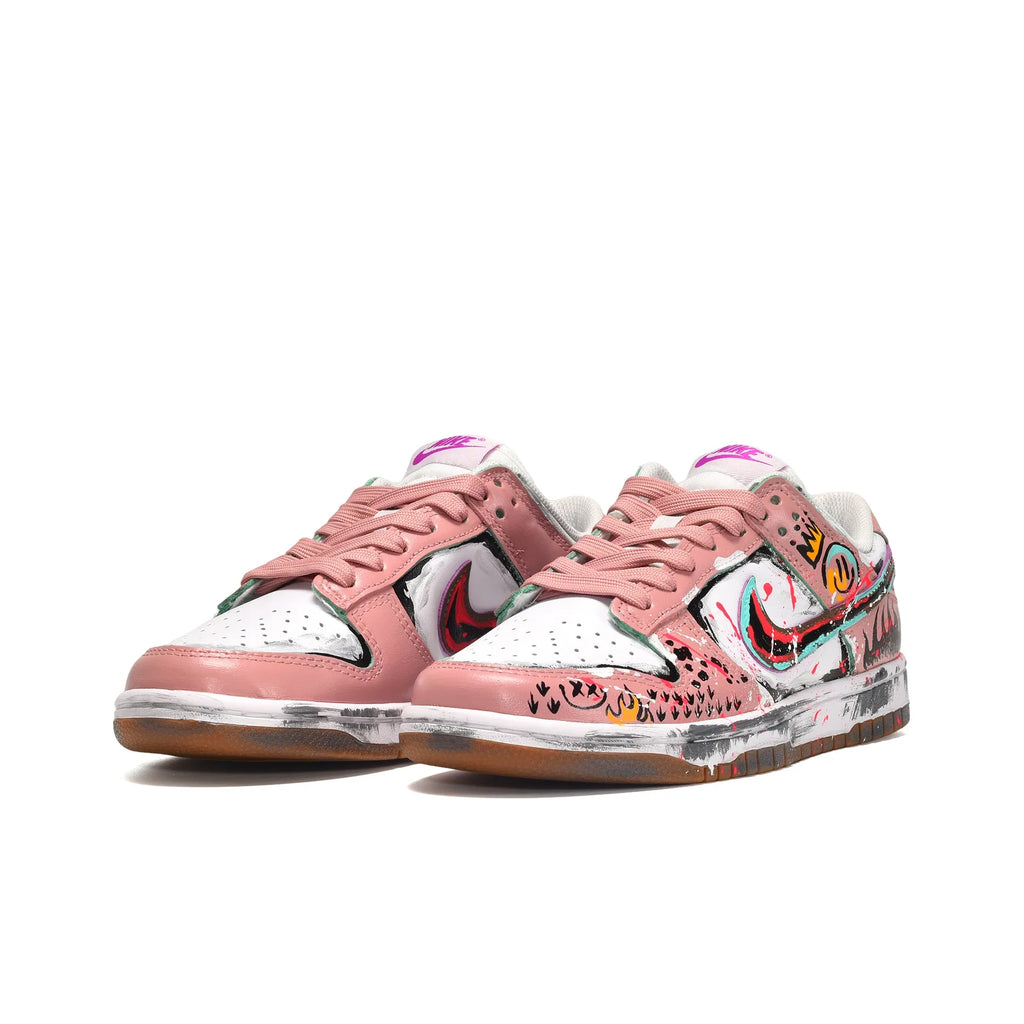 [Custom Smiley Face] Air Force 1 Skateboarding Shoes Unisex