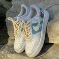 [Custom Frosty Christmas] Air Force 1 Skateboarding Shoes Unisex