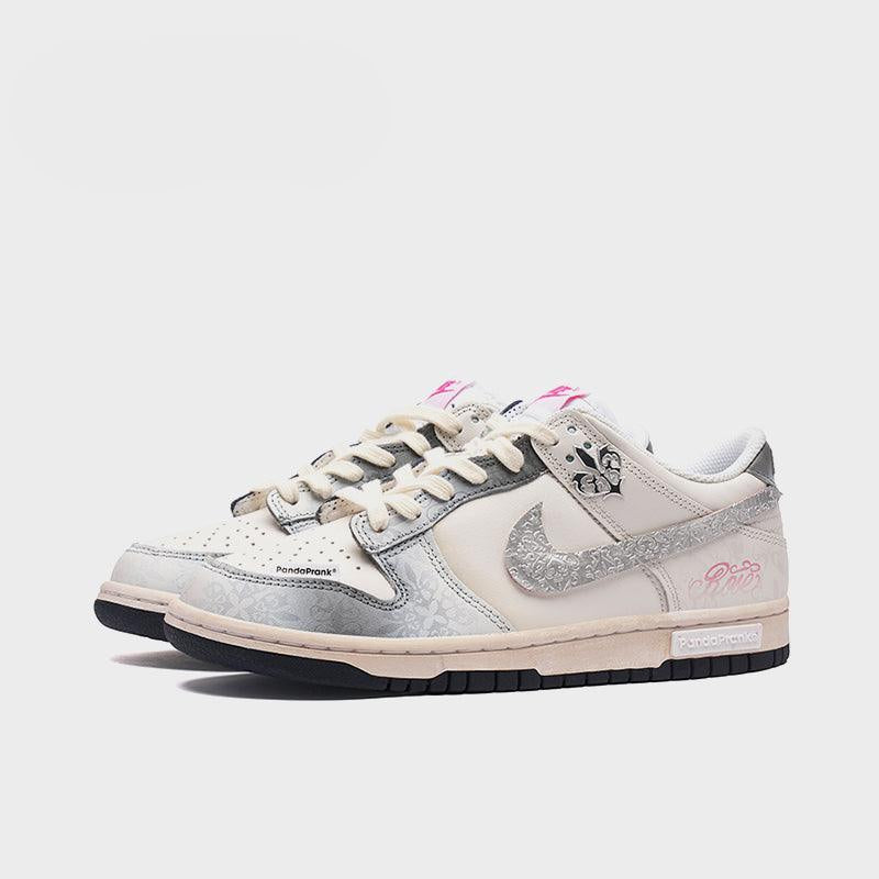 Silver - Women's Dunk Low Custom
