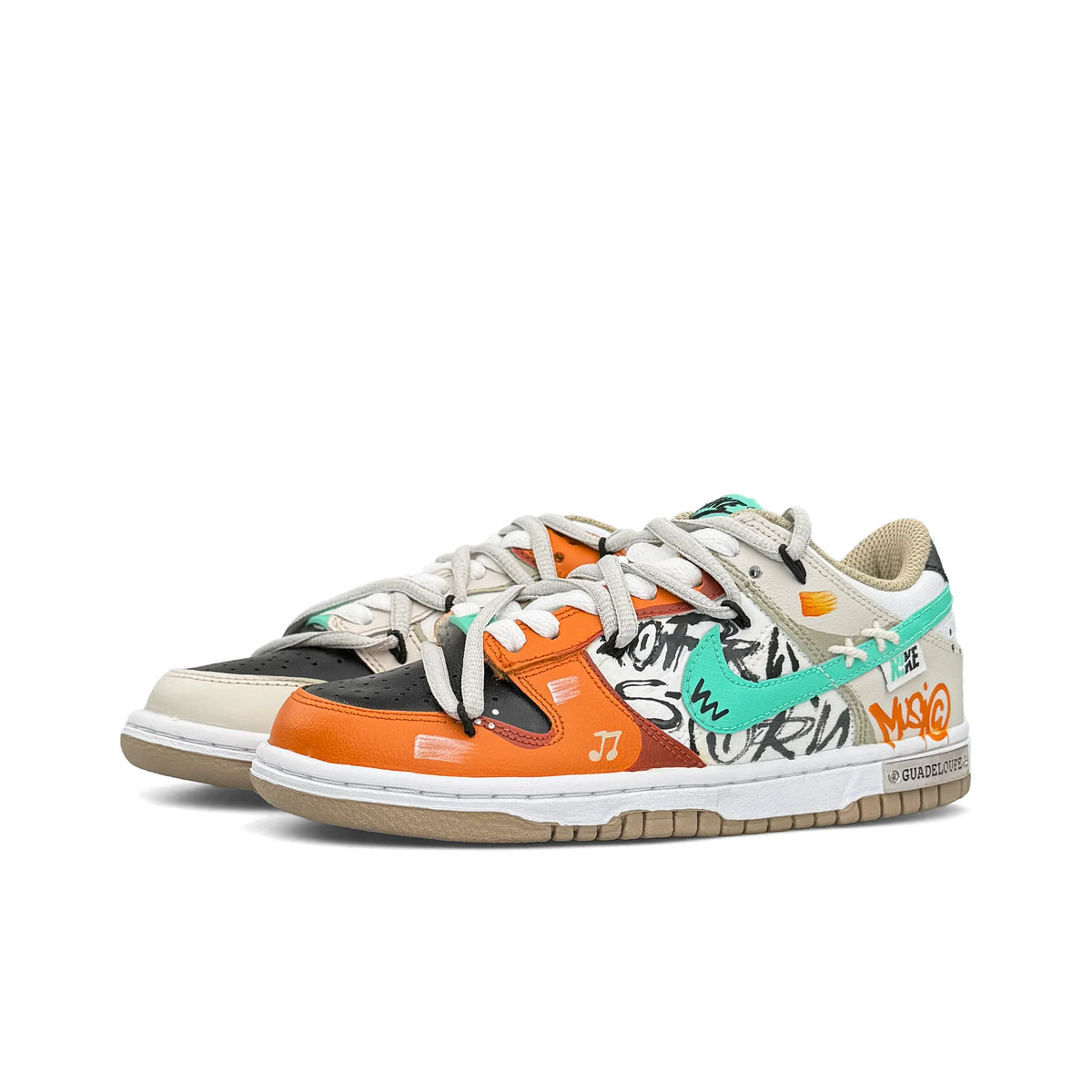 Sunset Mix - Beige Orange Women's