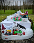 [Custom Naruto and Jiraiya] Air Force 1 Skateboarding Shoes Unisex